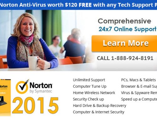 Free Norton Anti-Virus with any Tech Support Plan